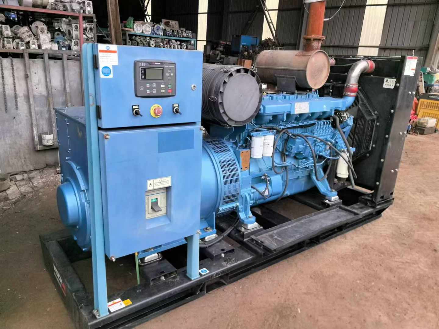 平和500kW 柴油发电机组可带动设备功率的计算公式是什么？